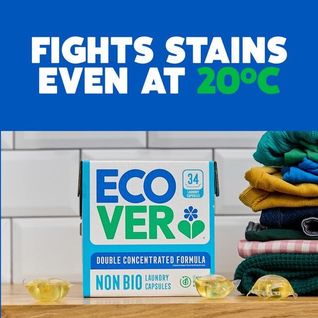 Ecover Bio Laundry Capsules 34x17g - gallery image 2