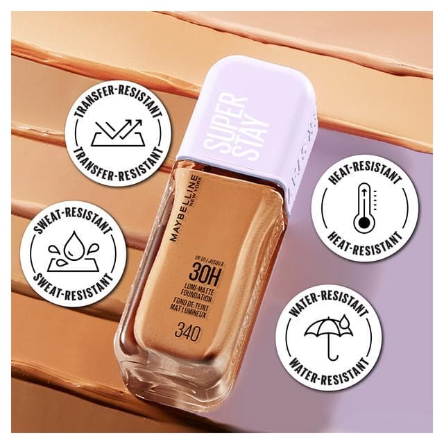 Maybelline Foundation Upto 30H Lumi Matte Foundation Shade 250 35ml - gallery image 5