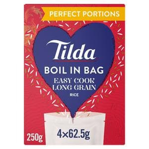 Tilda Boil in Bag Easy Cook Long Grain Rice 250g