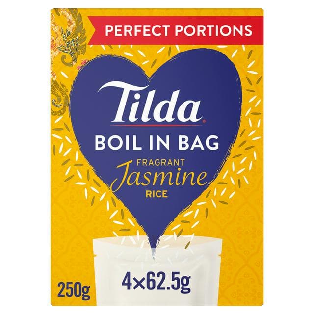 Tilda Boil in Bag Fragrant Jasmine Rice 250g - gallery image 1