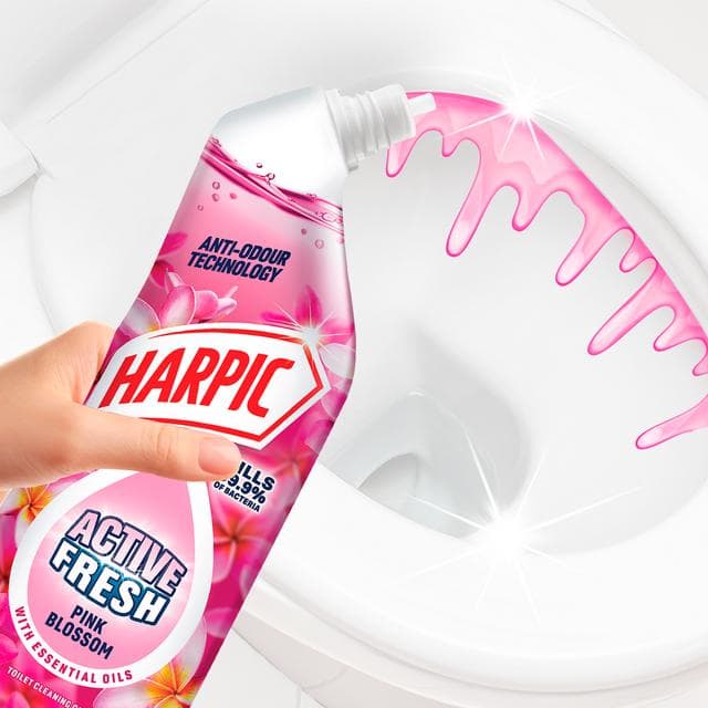 Harpic Active Fresh Pink Blossom 750ml - gallery image 2
