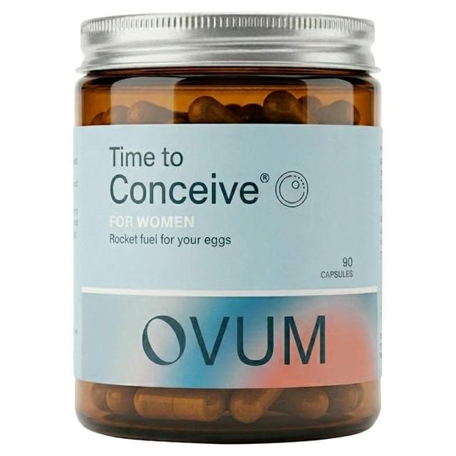 Ovum Time to Conceive Fertility Food Supplement Capsules x90 - gallery image 1