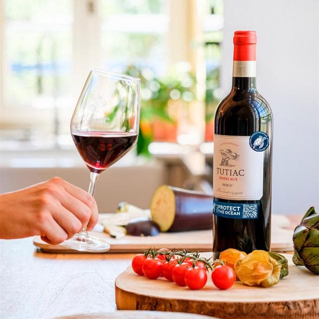 Tutiac Bordeaux Merlot Red Wine Help Protect the Ocean - gallery image 6
