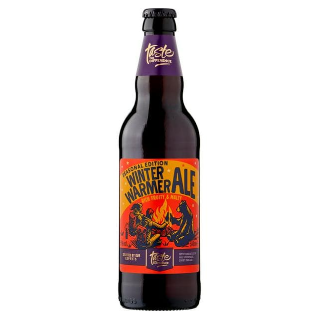 Sainsbury's 500ml Winter Warmer Ale Beer, Seasonal Edition, Taste the Difference - gallery image 1
