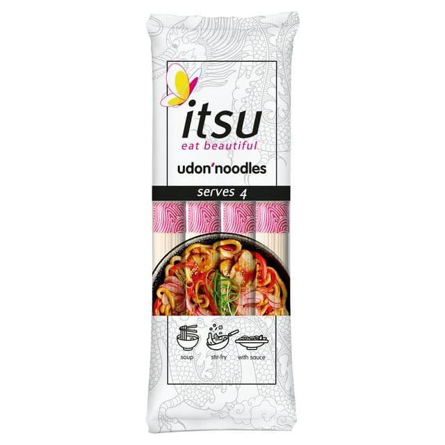 itsu 250g Udon Noodles (Serves 4) - gallery image 1