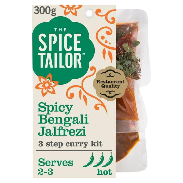 The Spice Tailor Spicy Bengali Jalfrezi Indian Curry Sauce Kit 300g - gallery image 1