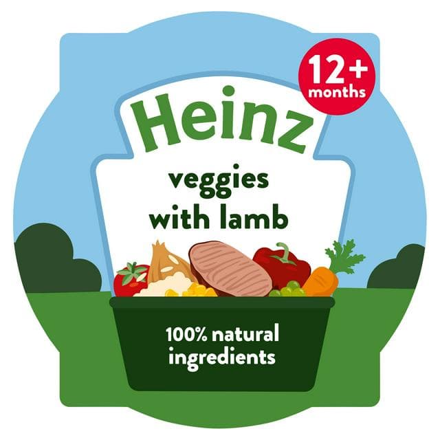 Heinz By Nature Veggies with Lamb 12+ Months 200g - gallery image 1