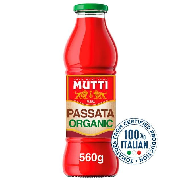 Mutti Organic Tomato Passata 560g - gallery image 1