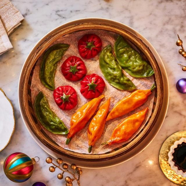 Sainsbury's Dinky Dim Sum Veggie Selection, Taste the Difference x12 240g - gallery image 1