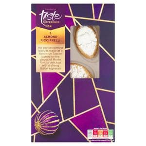 Sainsbury's 5 x Almond Ricciarelli, Taste the Difference 115g