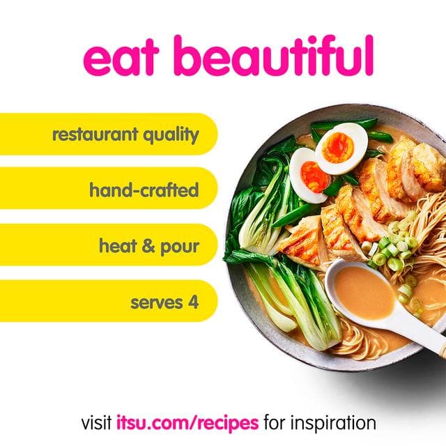itsu 1L Sesame Chicken Broth for Noodles (Serves 4) - gallery image 2