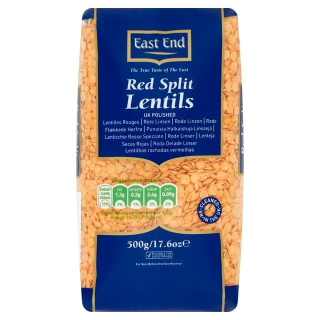 East End Red Split Lentils 500g - gallery image 1