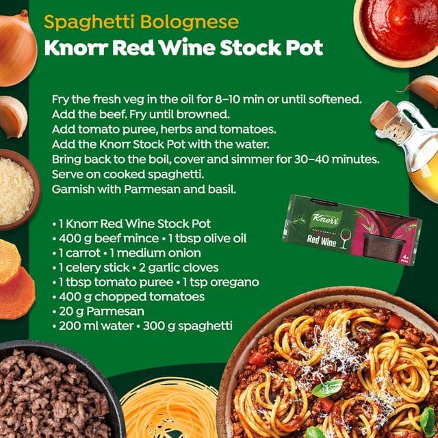 Knorr Stock Pots Red Wine 4x26g - gallery image 4
