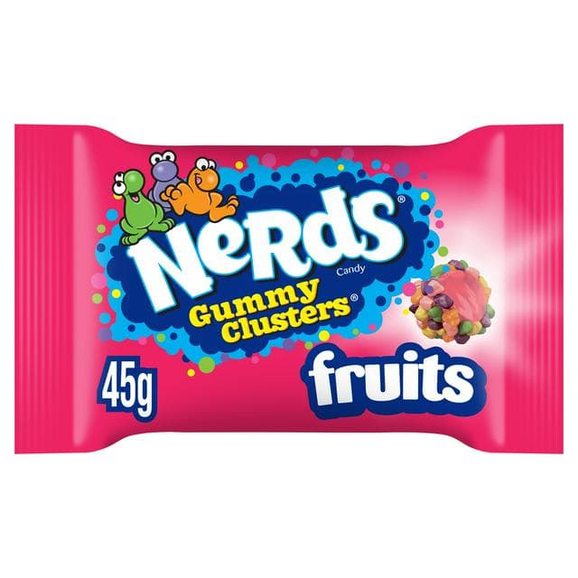 Nerds 45g Candy Sweets Gummy Clusters Fruits - gallery image 1