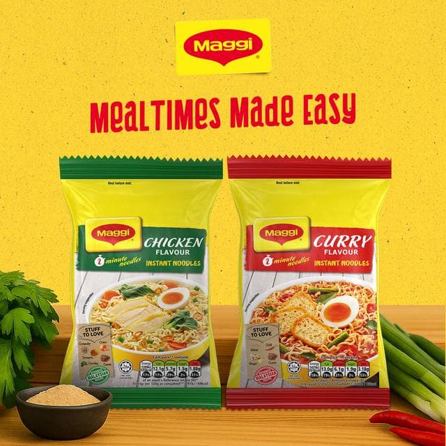 Maggi Chicken Flavour Instant Noodles 5x74g - gallery image 6