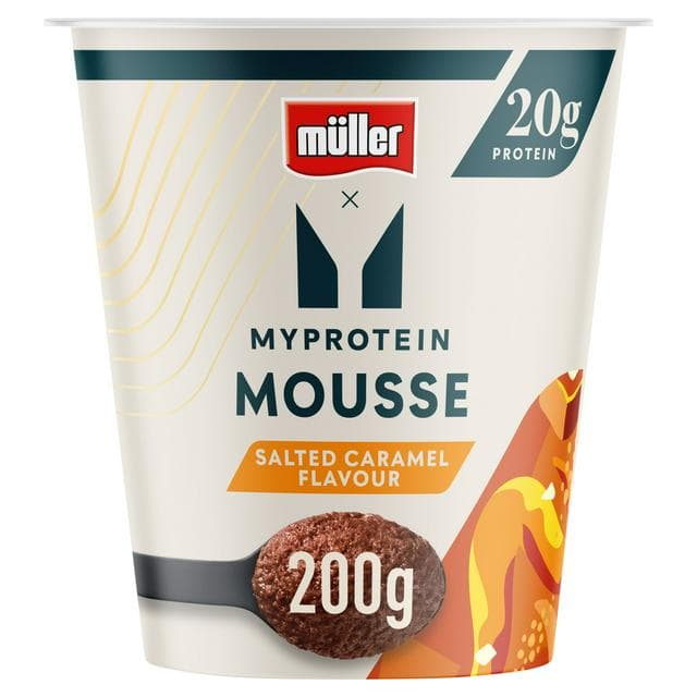 Muller Myprotein Salted Caramel High Protein Mousse 200g - gallery image 1