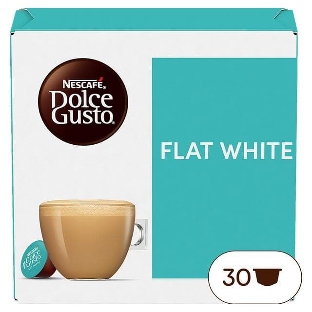 Nescafé Dolce Gusto 30 x Flat White Coffee Pods - gallery image 1