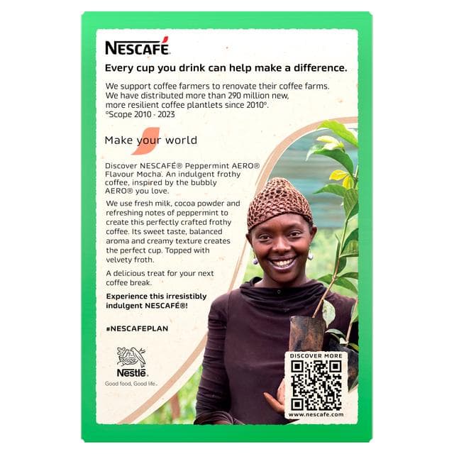 Nescafé 7 x 19g Peppermint Aero Mocha Sachets - gallery image 2