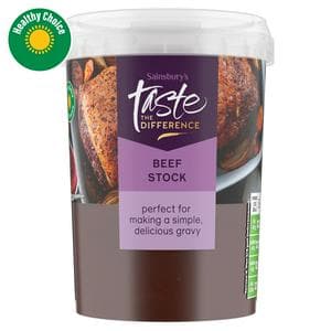Sainsbury's Beef Stock, Taste the Difference 450g