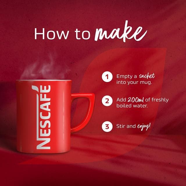 Nescafe Original 2 in 1 Instant Coffee Sachets 8x9g - gallery image 5