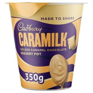 Cadbury 350g Caramilk Big Pot Dessert