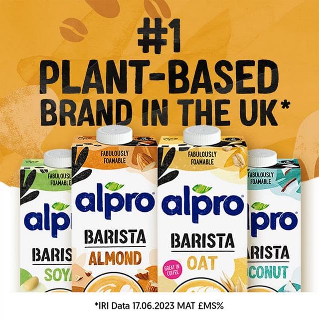 Alpro 1L Barista Almond Long Life Dairy Free Drink - gallery image 6