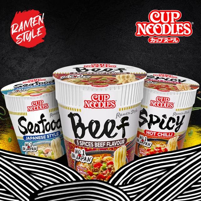Nissin Cup Noodles Spicy Hot Chilli Instant Ramen Pot 66g - gallery image 5