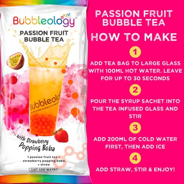 Bubbleology Passion Fruit Bubble Tea - gallery image 3