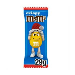 M&M's 29g Crispy Milk Chocolate Christmas Santa Treat