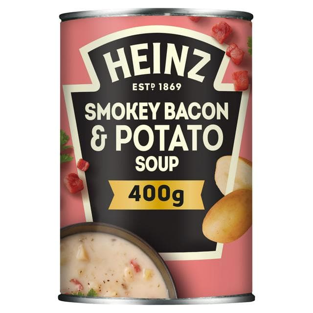 Heinz Smokey Bacon & Potato Soup 400g - gallery image 1