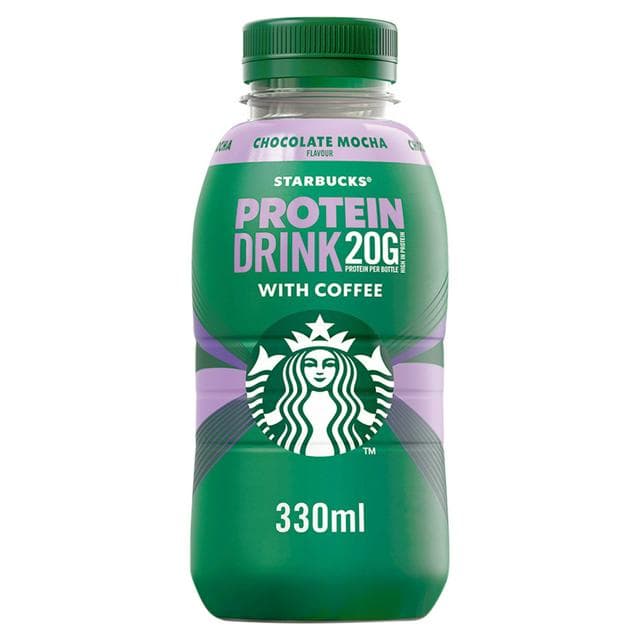 Starbucks Chocolate Mocha Flavour Protein Drink with Coffee 330ml - gallery image 1