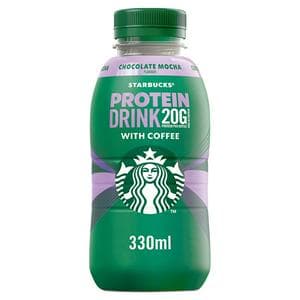 Starbucks Chocolate Mocha Flavour Protein Drink with Coffee 330ml