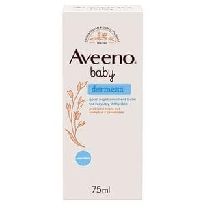 Aveeno Baby Dermexa Good Night Emollient Balm 75ml