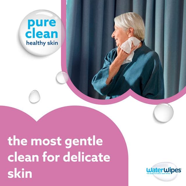 WaterWipes Adult Care Incontinence Sensitive Wipes x30 - gallery image 5