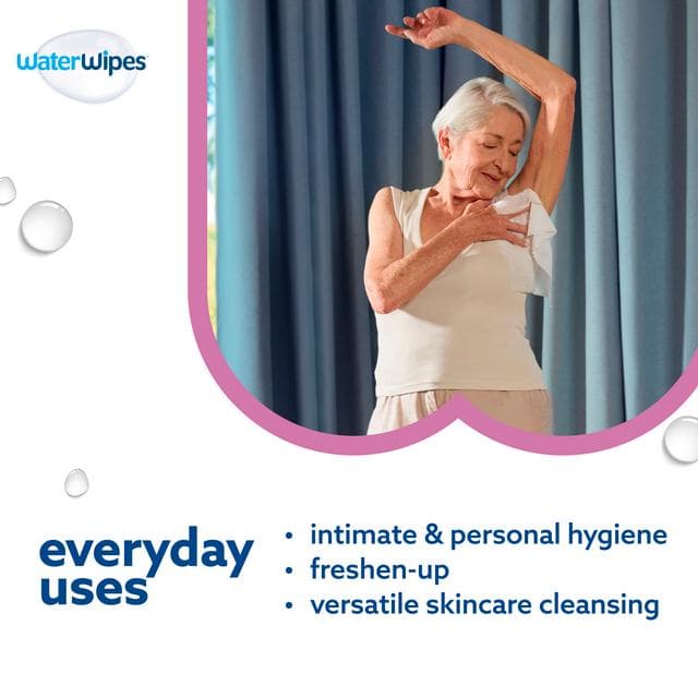 WaterWipes Adult Care Incontinence Sensitive Wipes x30 - gallery image 6