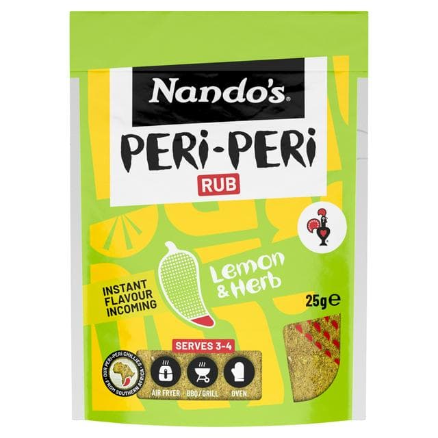 Nando's Peri Peri Rub Lemon & Herb Extra Mild 25g - gallery image 1