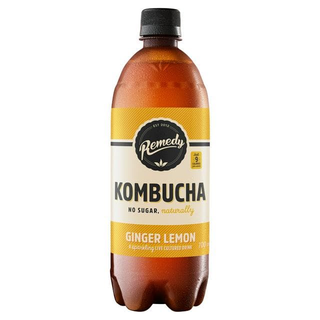 Remedy Kombucha Ginger Lemon 700ml - gallery image 1