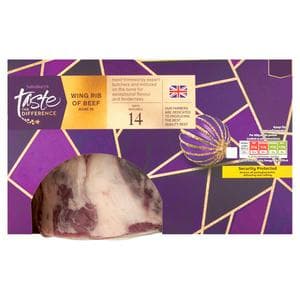 Sainsbury's 2 x Bone Beef Wing Rib Joint, Taste the Difference