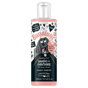 Bugalugs Luxury 2 In 1 Shampoo + Conditioner with Papaya & Coconut 250ml