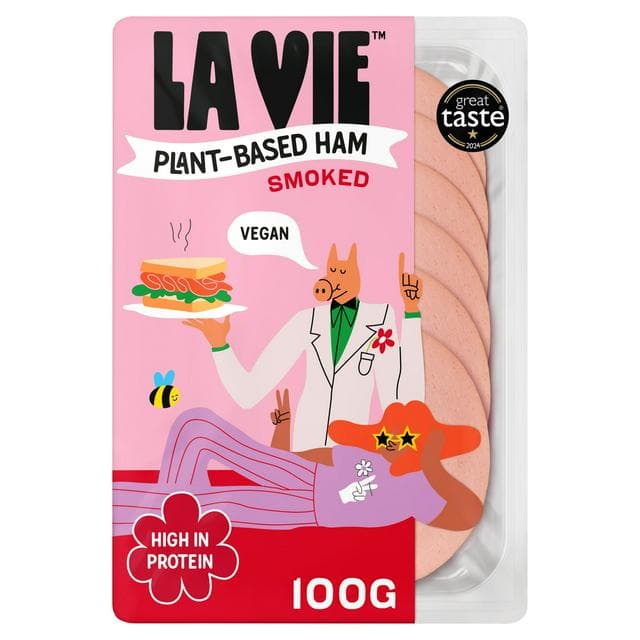 La Vie Plant Based Ham Smoked 100g - gallery image 1