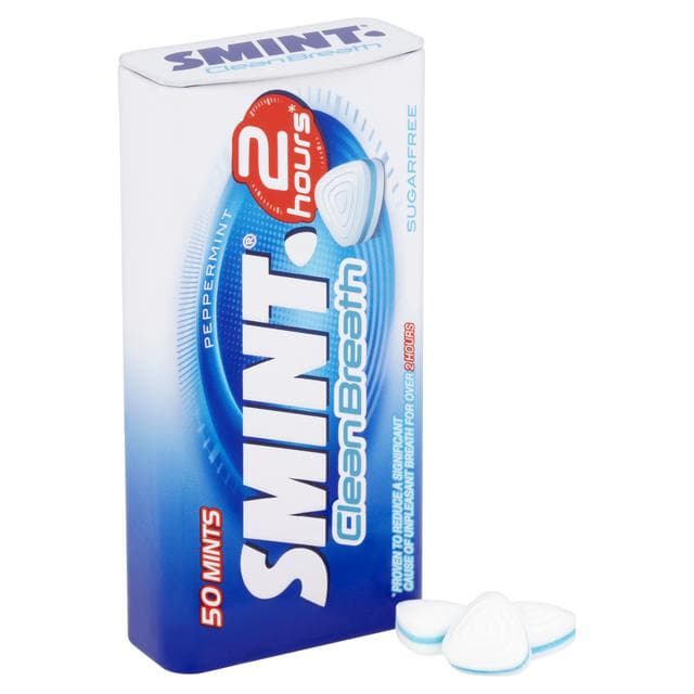 Smint 2 Hours Clean Breath Sugar Free Mints Pieces x50 35g - gallery image 2