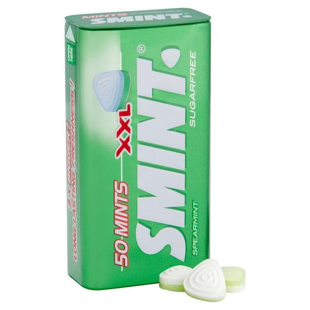 Smint XXL Spearmint Sugarfree Mints x50 35g - gallery image 2