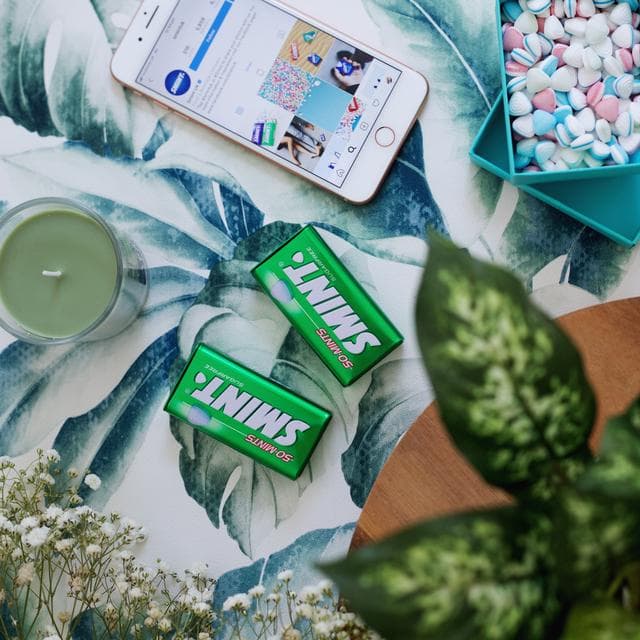 Smint XXL Spearmint Sugarfree Mints x50 35g - gallery image 3