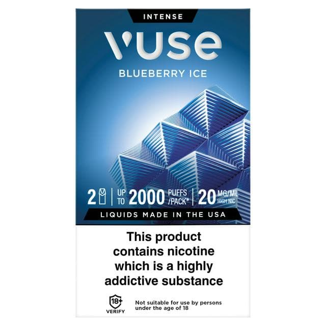Vuse 2 ePod Pod Intense Blueberry Ice 20mg - gallery image 1