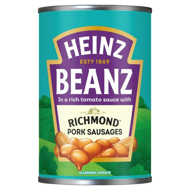 Heinz Baked Beans & Richmond Pork Sausages 415g - gallery image 1