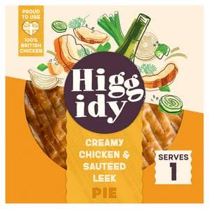 Higgidy Creamy Chicken & Sauteed Leek Pie 200g