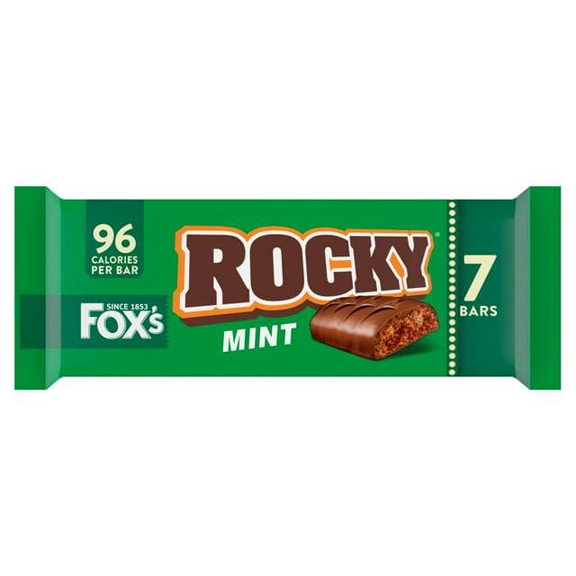 Fox's 7 Biscuits Rocky Mint Multipack 138g Biscuit Bars - gallery image 1