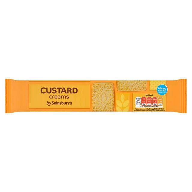 Sainsbury's Custard Creams 200g - gallery image 1