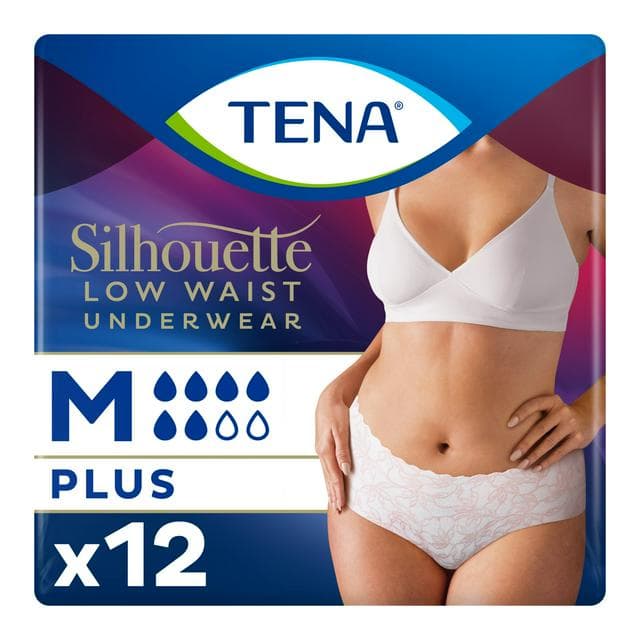 Tena Silhouette Incontinence Pants White M Pack x12 - gallery image 1