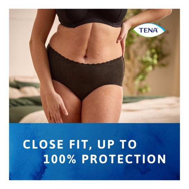 TENA Silhouette Incontinence Pants Black M Pack x9 - gallery image 2